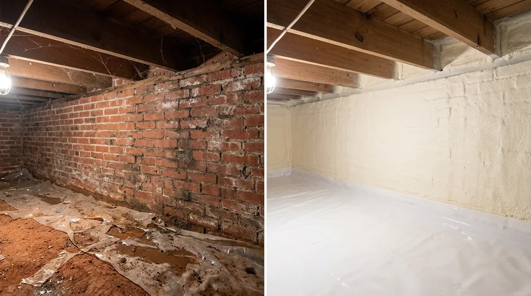 Closed Crawl Spaces in Durham: Red Clay; Humidity and What Your Termite Bond Allows
