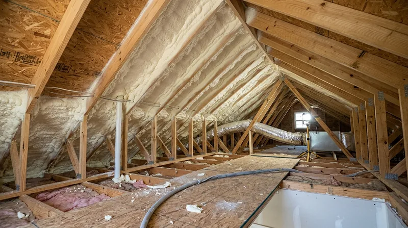 Open Cell Spray Foam Insulation Durham