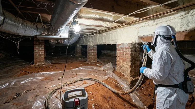 Crawl Space Spray Foam Insulation Durham