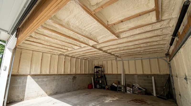 Garage Spray Foam Insulation Durham